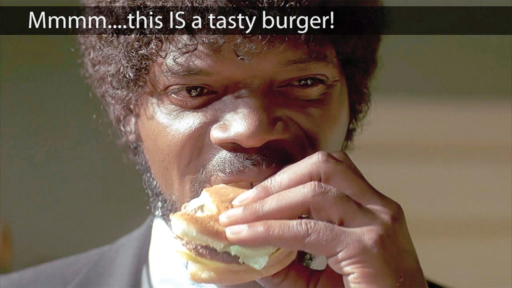 tasty burger póló